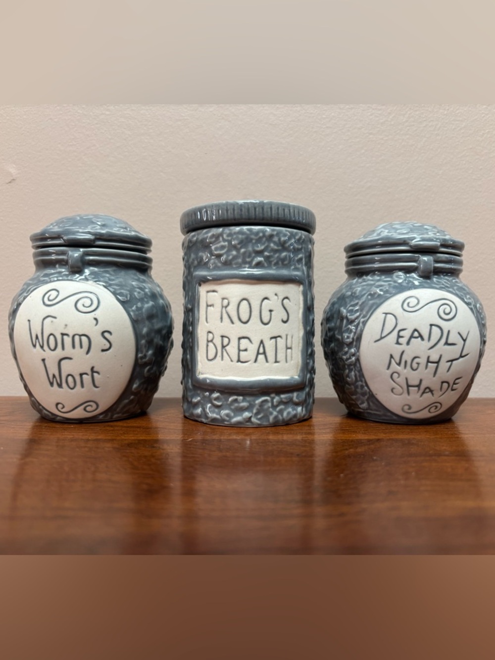 Disney’s “The Nightmare Before Christmas “ Sally’s Potion Jars.
